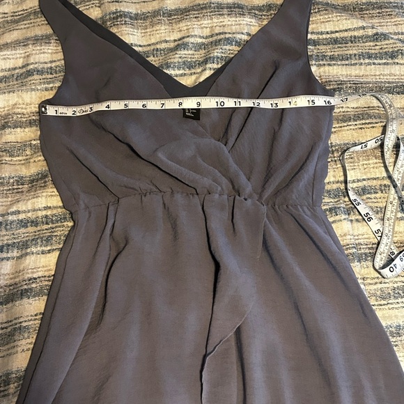 H&M Chic Gray Sleeveless Midi Dress - Picture 7 of 9